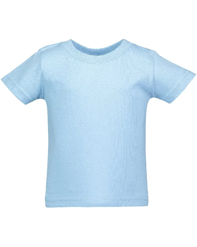 Price Drop Rabbit Skins Infant T-Shirt | Light Blue