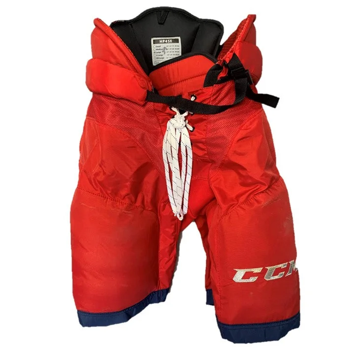 Weekend Deals That Dazzle CCM HP45X - Used NHL Pro Stock Hockey Pants (Red/Navy)