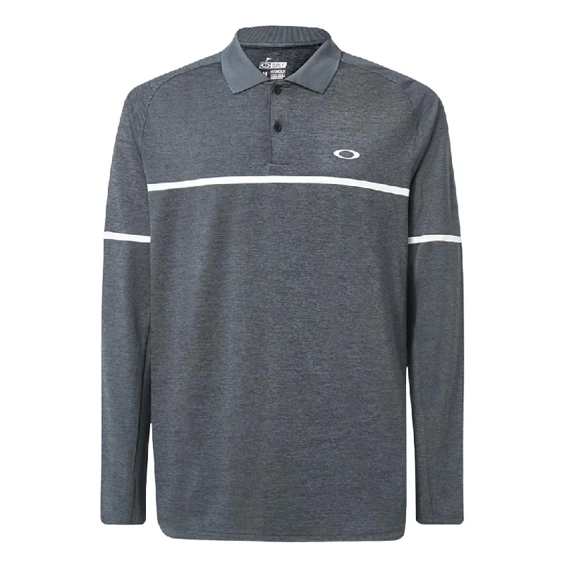 Best Deals Oakley - Men's UV Tech Long Sleeve Polo (FOA404356 94A)