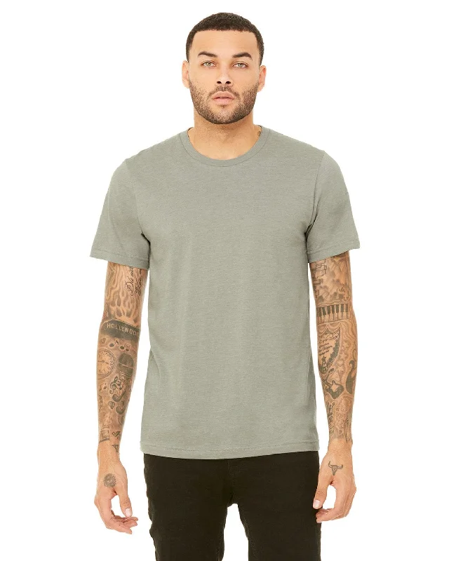 Lowest Price Bella+Canvas Unisex Heather CVC T-Shirt | Heather Stone