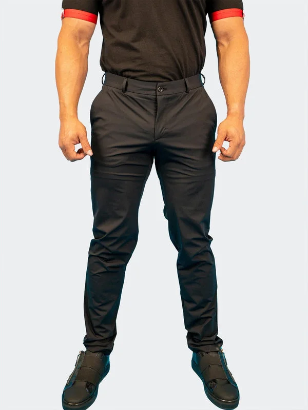 Don't Miss Out Maceoo Stretch Pant | Pants AllDay Black