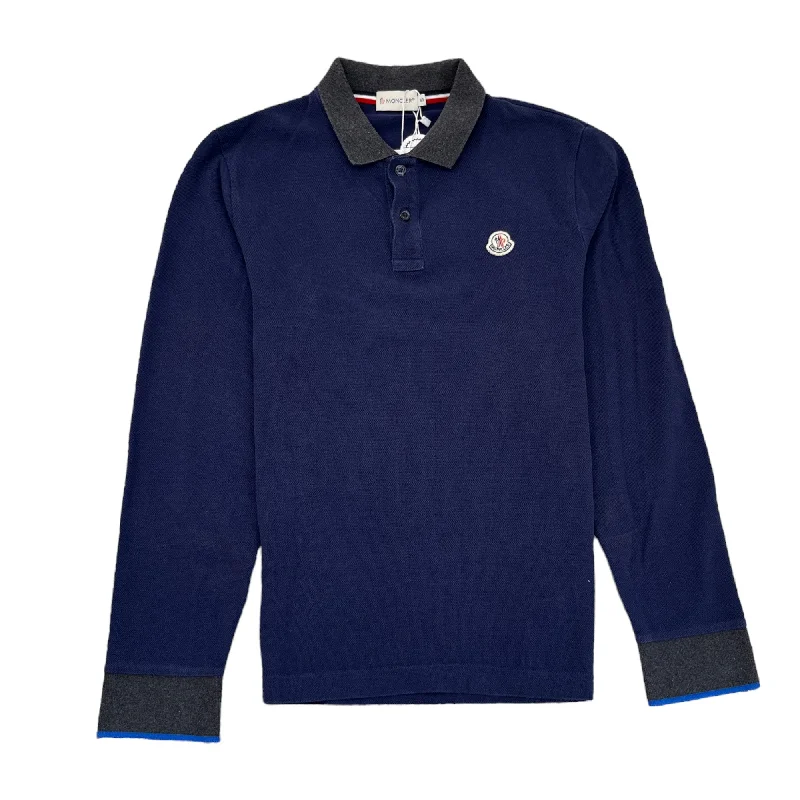 Super Sale Men's Maglia Logo Polo Shirt Navy Size S