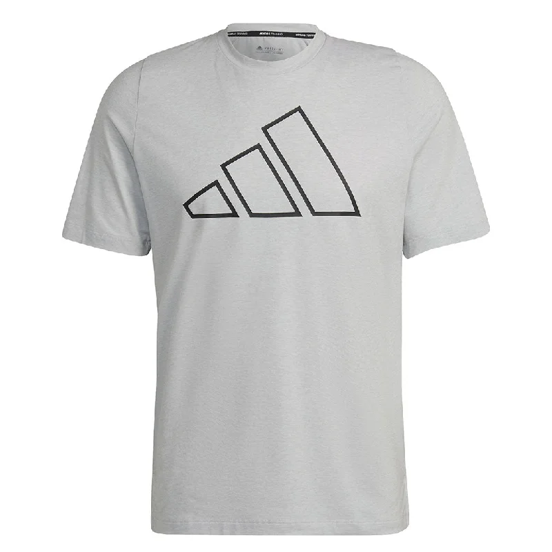Steal Deal adidas - Men's Train Icons 3 Bar Training T-Shirt (HD3548)