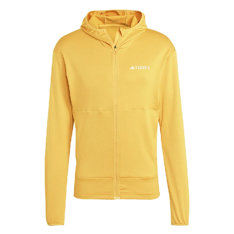 Super Deal adidas - Men's Terrex Light Fleece Hooded Jacket (IB1825)