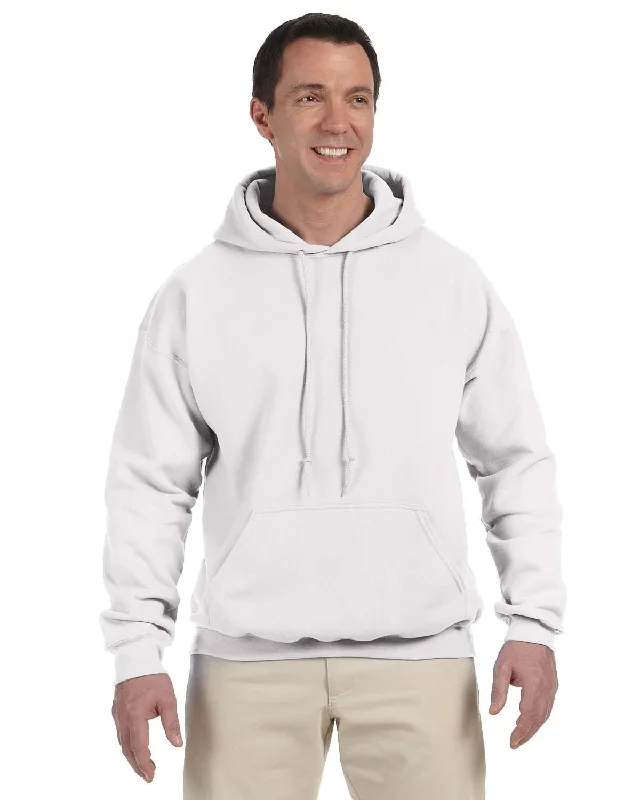 Bargain Bin Gildan DryBlend 50/50 Hoodie | White
