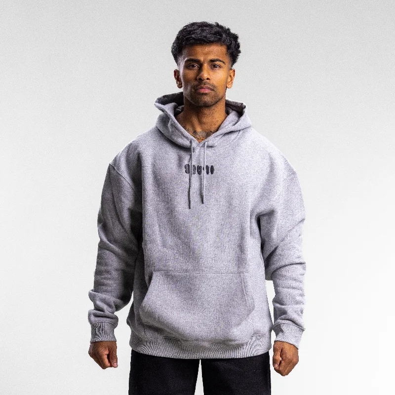 Buy Now Puff Block Hood Unisex GREY MARLE