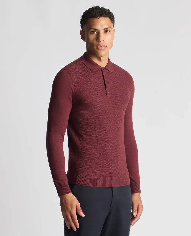 Take Advantage Slim Fit Cotton Knitted Polo