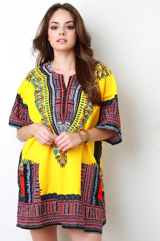 African Dashiki Long Top