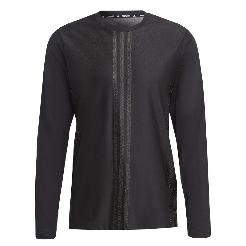Super Discount adidas - Men's HIIT Vis-Tech Training Long Sleeve T-Shirt (HZ3071)