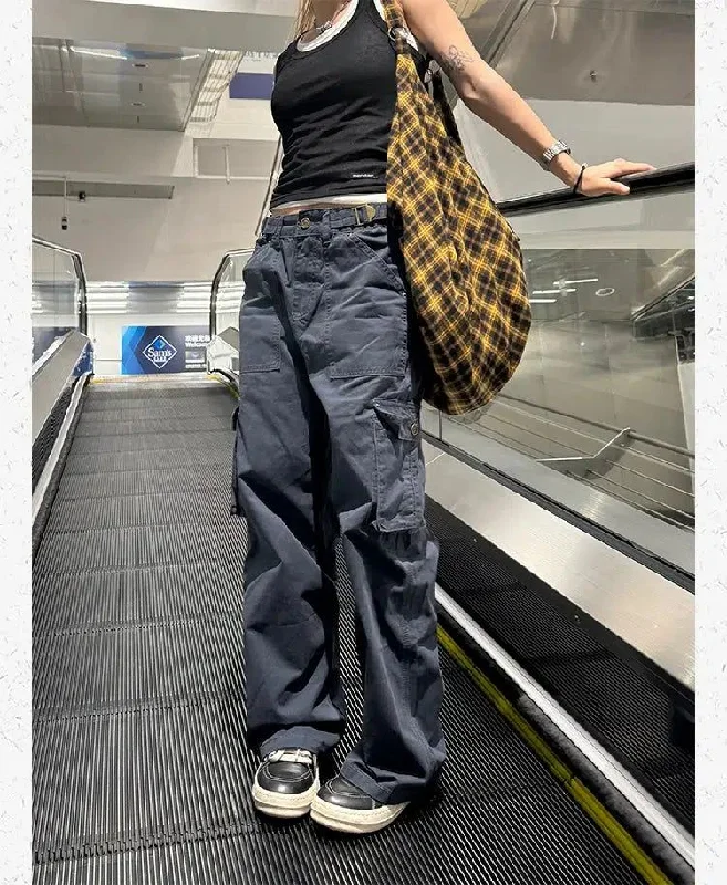Weekend Savings Bonanza Buckled Washed Cargo Pants