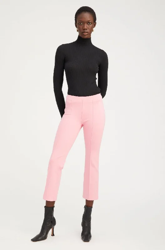 Rose Ankle Flare Pants with Pintucks