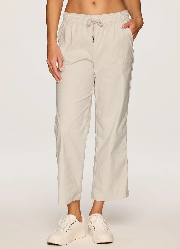 Birdie Textured Ankle Pant