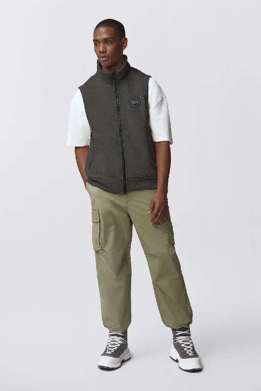 Weekend Deals to Make You Happy Mersey Vest Kind Fleece Black Label