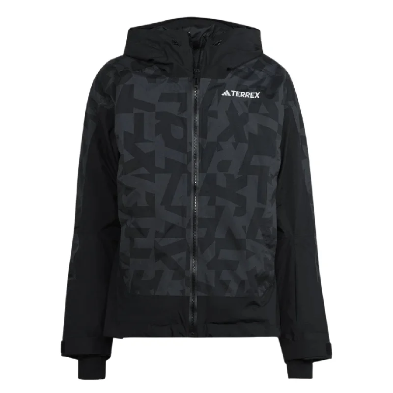 Doorbuster Deal adidas - Men's Terrex Xperior 2L Insulated RAIN.RDY Graphic Jacket (IB4214)