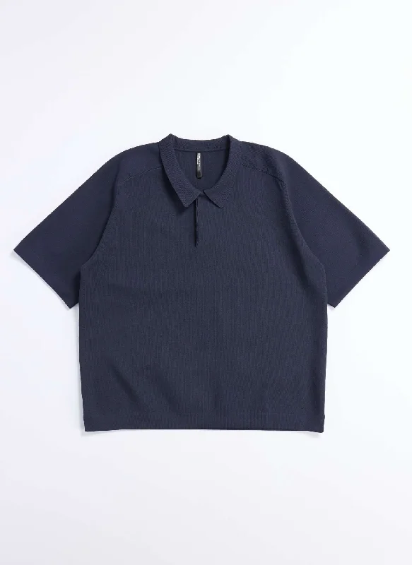 Hot Buy Polyester Business Knit Polo