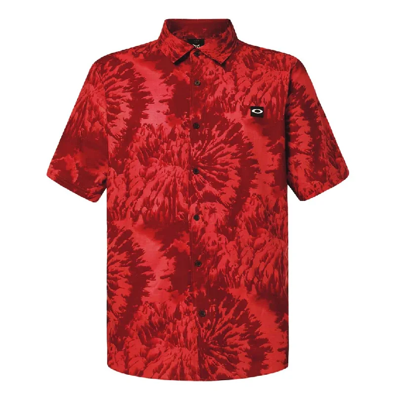 Extra Discount Oakley - Men's MTN Dyed Woven Short Sleeve Shirt (FOA403752 9M2)