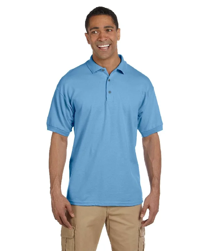 Closeout Gildan Heavyweight Cotton Pique Polo Shirt | Carolina Blue