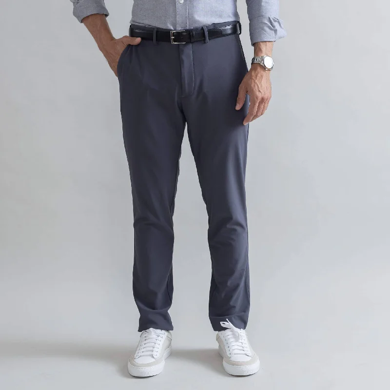 Weekend Flash Sale The Dark Grey Performance Stretch Richmond Chino Custom Pant
