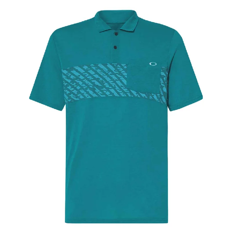 Deep Savings Oakley - Men's Sand Stripe Pocket Polo (FOA404364 67M)