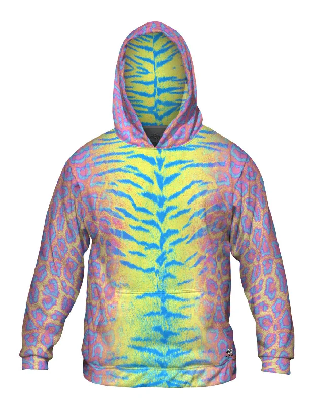 New Arrival Tiger Leopard Skin Pink Yellow Blue