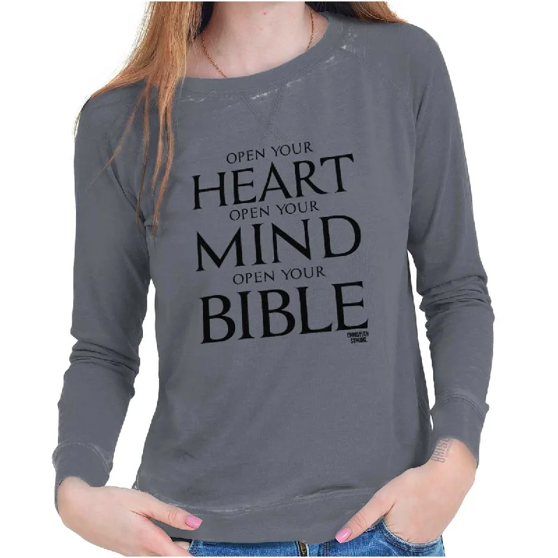 Open Your Bible Vintage Fashion T