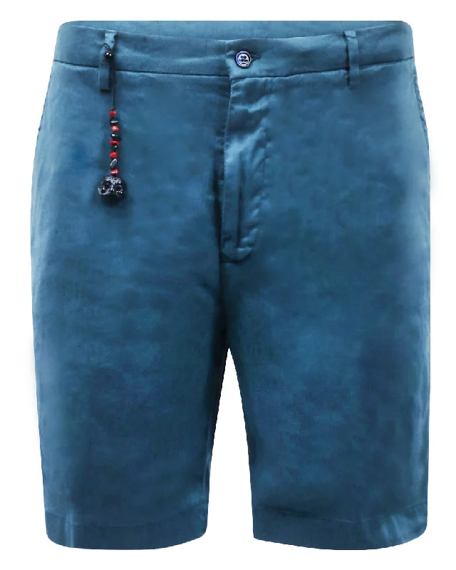 Midnight Sale Petrol Lined Bermudas