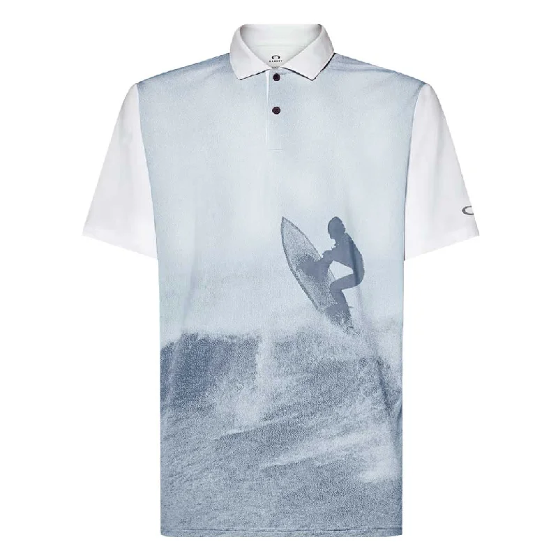Cash Savings Oakley - Men's Jacquard Printed Polo (FOA404873 12M)