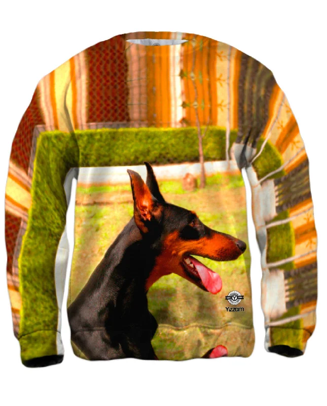 Steals and Deals Joyous Doberman Pinscher