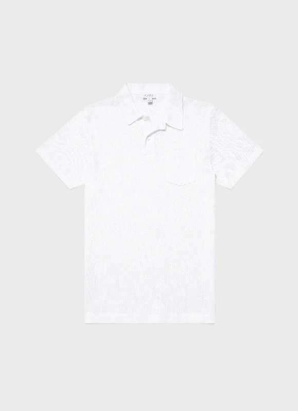 Weekend Savings Bonanza Men's Riviera Polo Shirt in White
