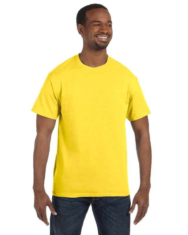 Act Now Hanes Authentic-T T-shirt | Yellow