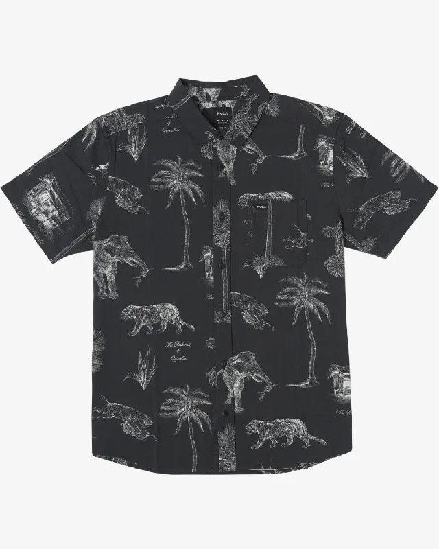 Epic Deals Tropic Winds Short Sleeve Shirt - Black