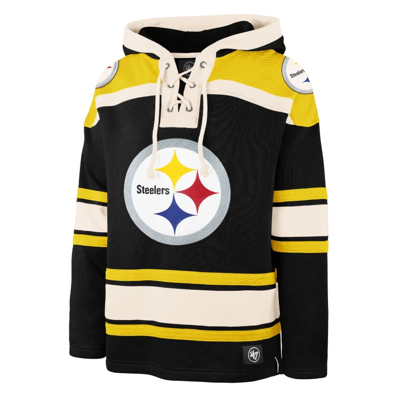 Extra Discount PITTSBURGH STEELERS '47 SUPERIOR LACER HOOD
