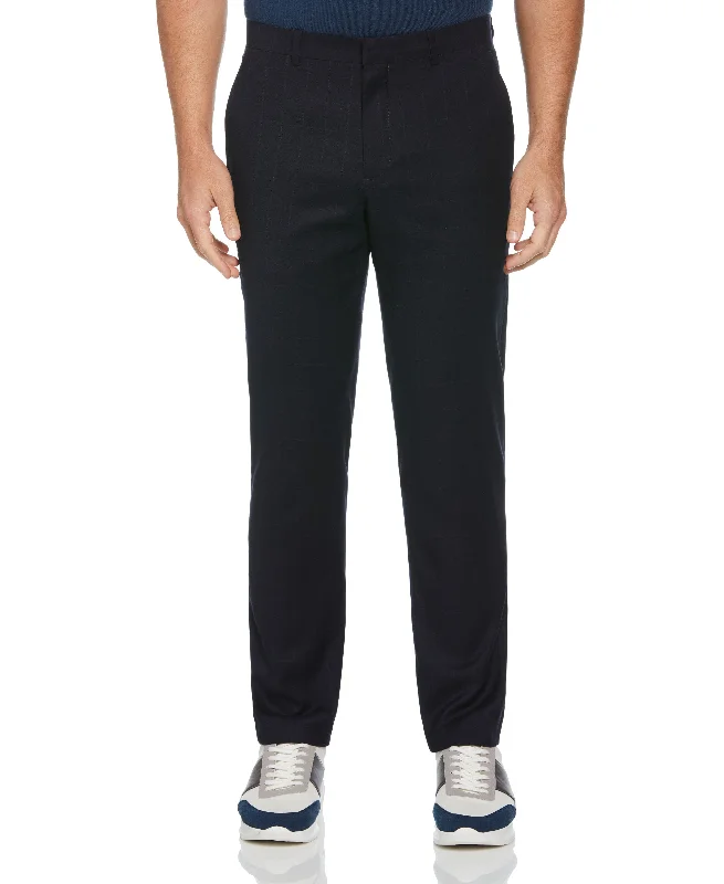 Weekend Savings Sensation Slim Fit Window Pane Plaid Pants