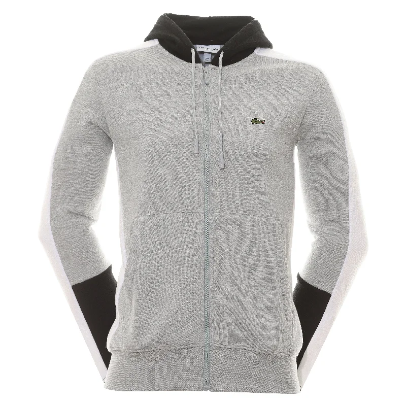 Savings Event Lacoste Colourblock Full Zip Hoodie