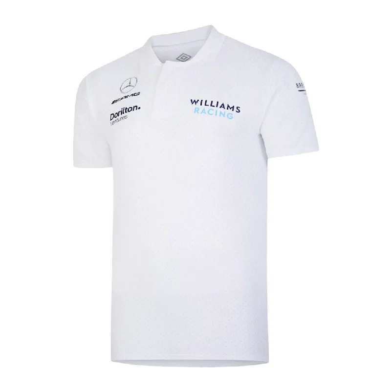Steals and Deals Umbro - Men's Williams Racing CVC Media Polo (HUUM199200U 13V)