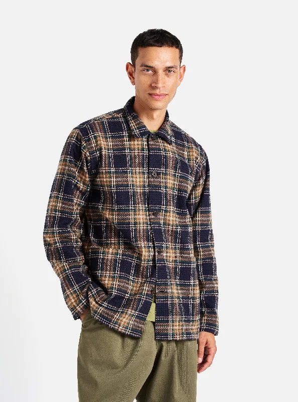 Can't Miss Universal Works Easy Jacket in Navy/Green Lake Cotton
