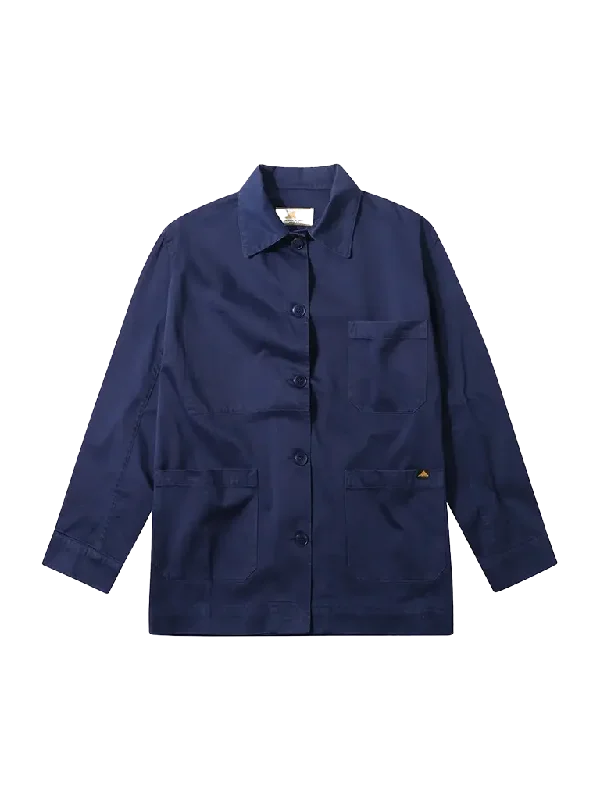 Clearance Items Garbardine Work Jacket- Blue