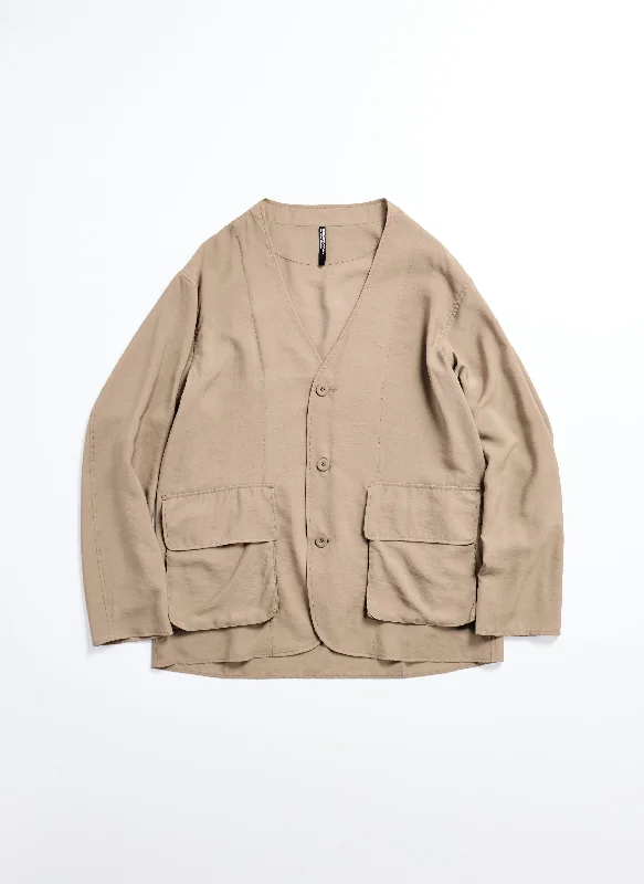 Extra Savings Lenzing Ecovero Air Collarless Blazer