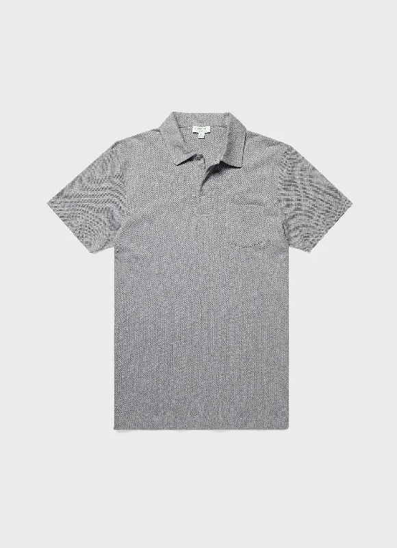 Fantastic Offers Men's Riviera Polo Shirt in Grey Melange