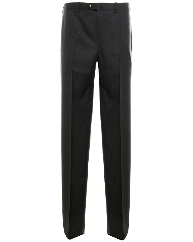 Stock Clearance Charcoal Lightweight Flannel Trouser