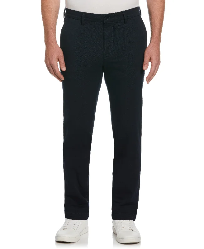 Deal Alert Slim Fit Dyed Solid Twill Chino Pant