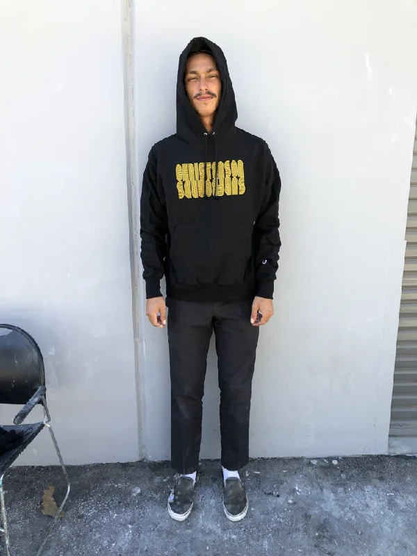 Weekend Specials to Cherish Christenson Reflection Logo Hooded Sweatshirt-Black