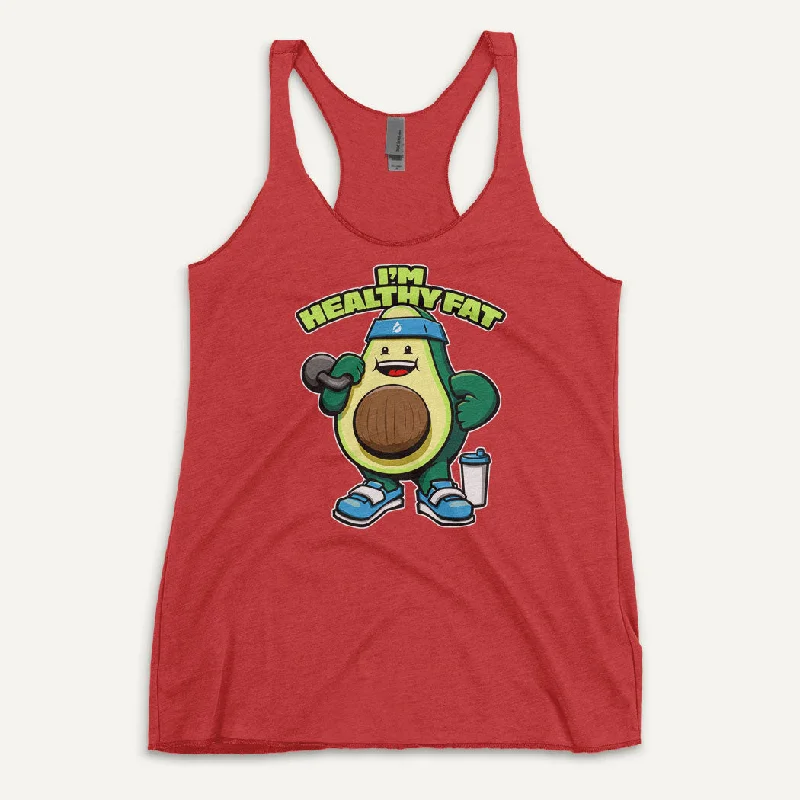 I’m Healthy Fat Avocado Women's Tank Top