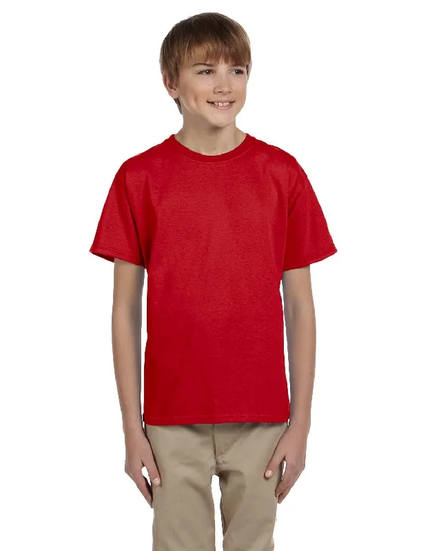 Stock Clearance Gildan Ultra Cotton Youth Heavyweight T-Shirt | Red