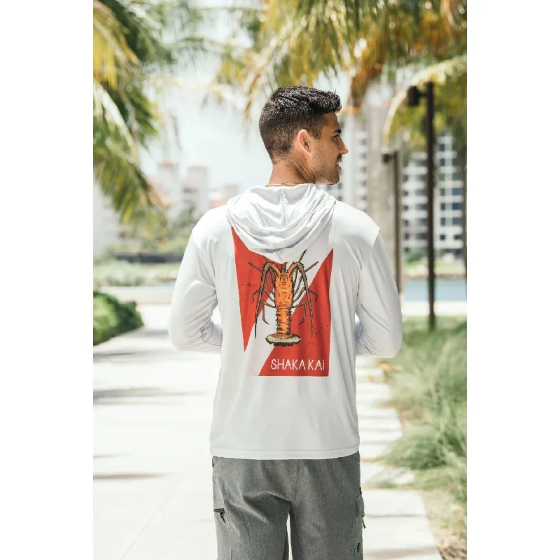Celebrate the Weekend with Discounts Bug Out Hooded Long Sleeve Performance Shirt