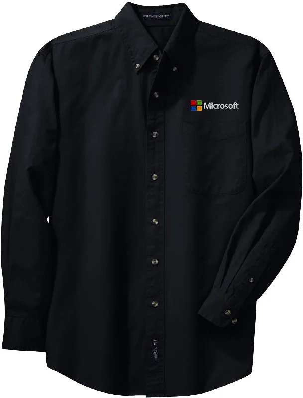 Crazy Deals Port Authority Tall Long Sleeve Twill Shirt