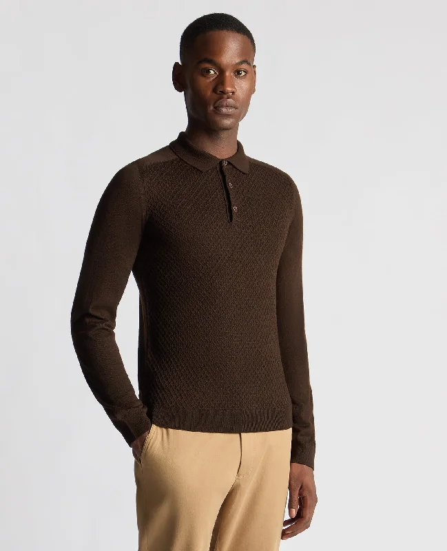 Weekend Offers That Thrill Slim Fit Merino Wool-Blend Knitted Polo