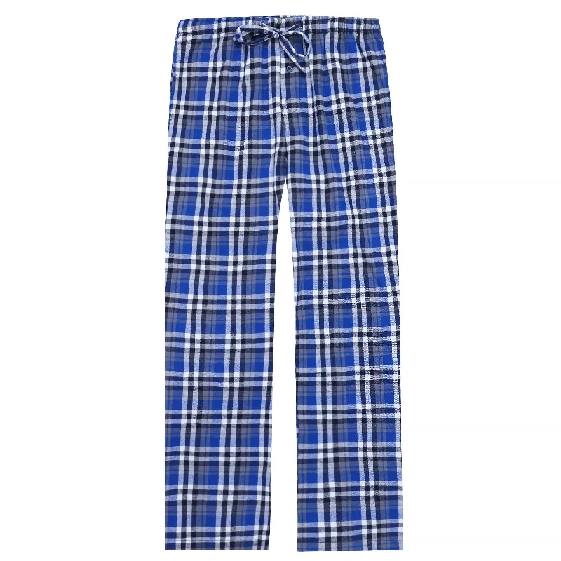 Act Fast Mens 100% Cotton Flannel Lounge Pants