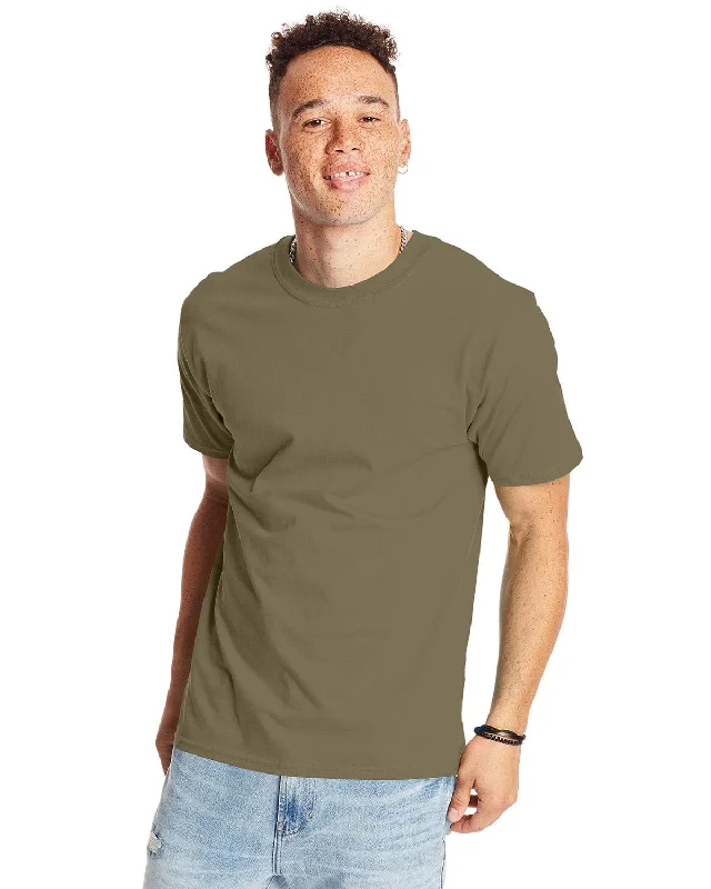 Year-End Sale Hanes Beefy-T T-Shirt | Oregano