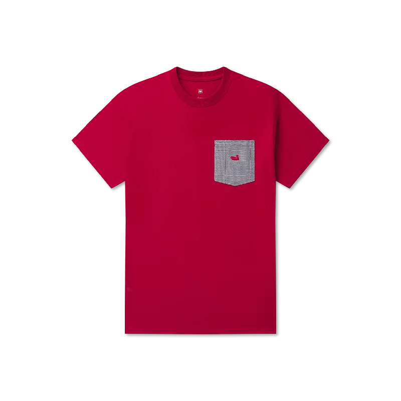 Clearance Sale Stewart Pocket Tee - Houndstooth